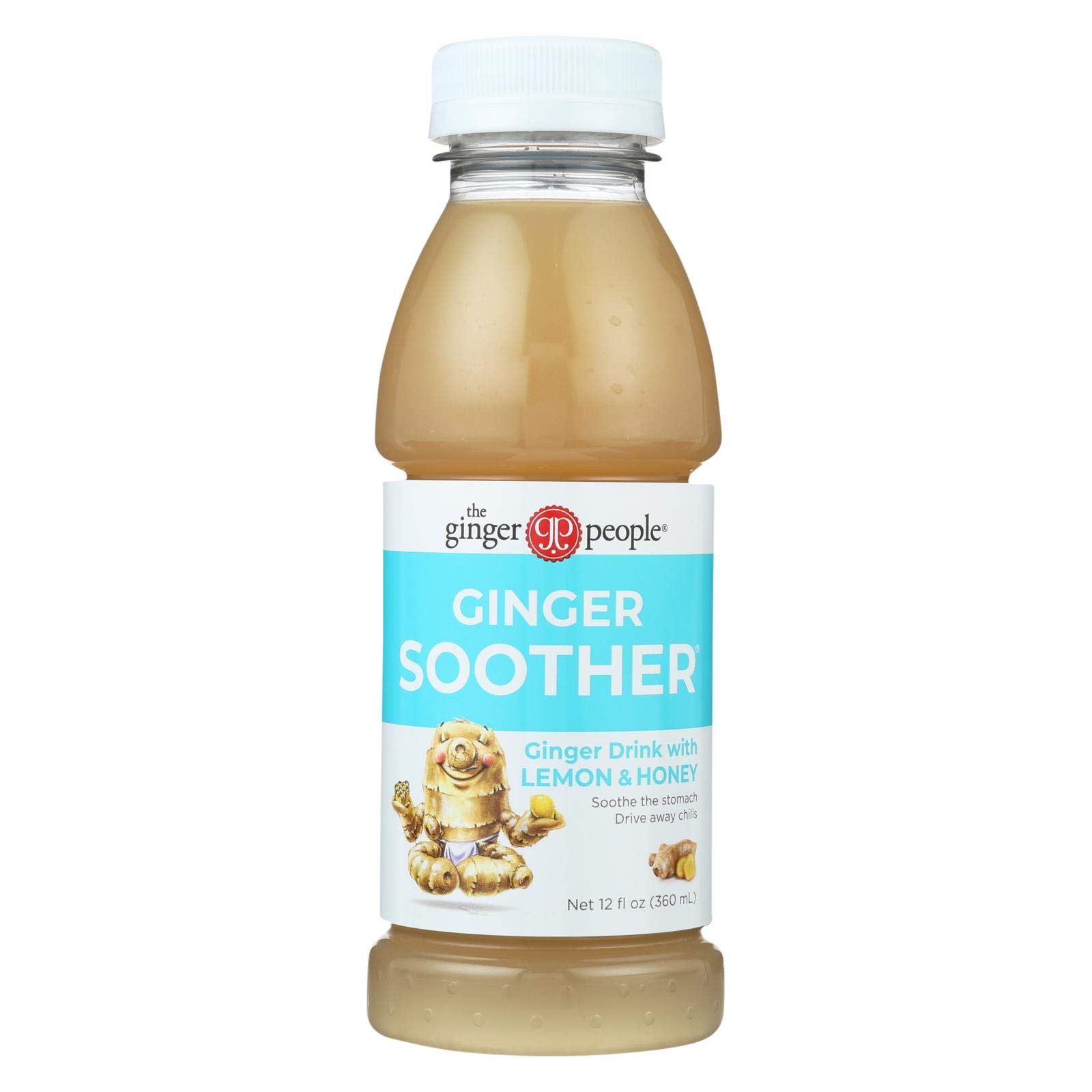 The Ginger People Soother - Ginger - Case of 24 - 12 Fl oz.