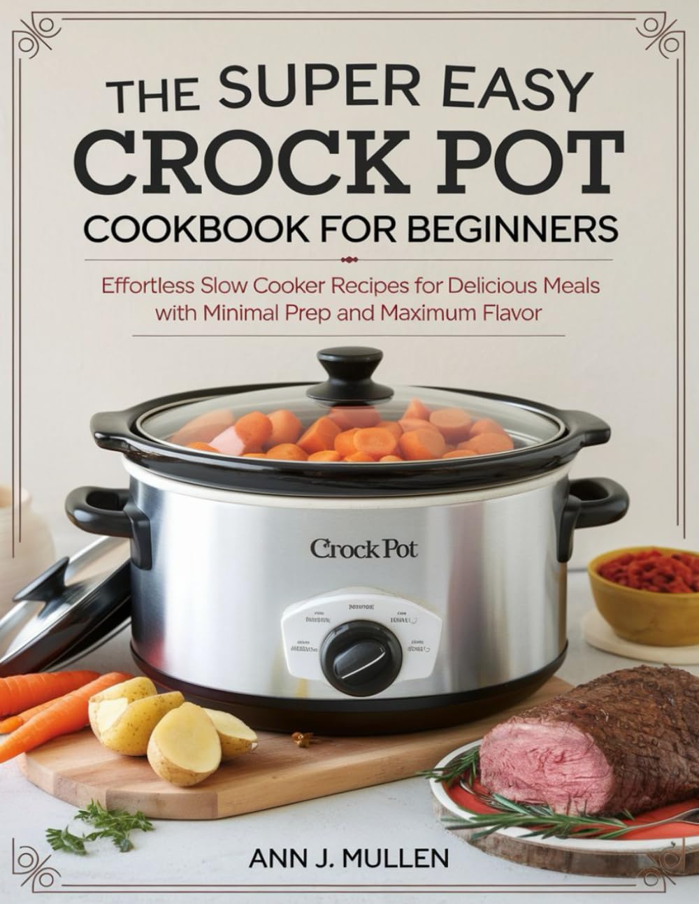 The Super Easy Crock Pot Cookbook for Beginners: Effortless Slow Cooker Recipes for Delicious Meals with Minimal Prep and Maximum Flavor