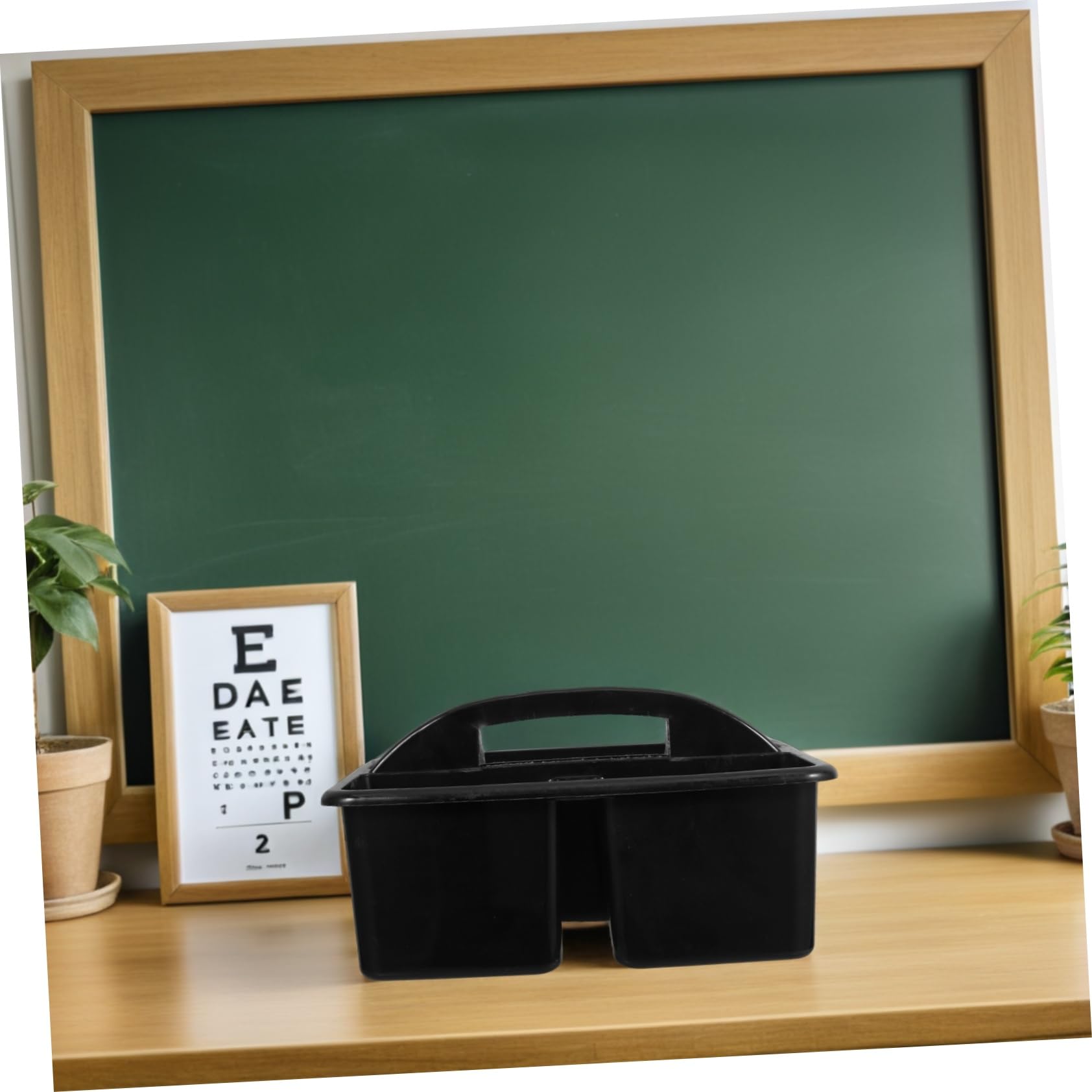 2pezzi Portaoggetti Per Aula Manico in Plastica Per Cancelleria Organizzazione Per Artigianato Scuola e Ufficio