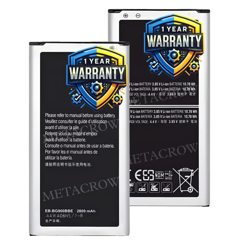 Image of Original EB-BG900BBE Battery Compatible for Samsung Galaxy S5 | S5 Neo - (2800mAh) - 1 Year Warranty JK1