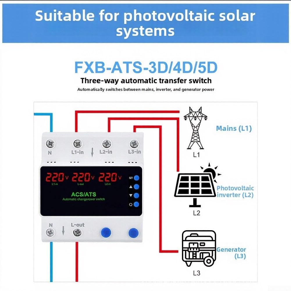 Netzschutzadapter für Hausgeräte mit Verzögerungsstart(1-100A)