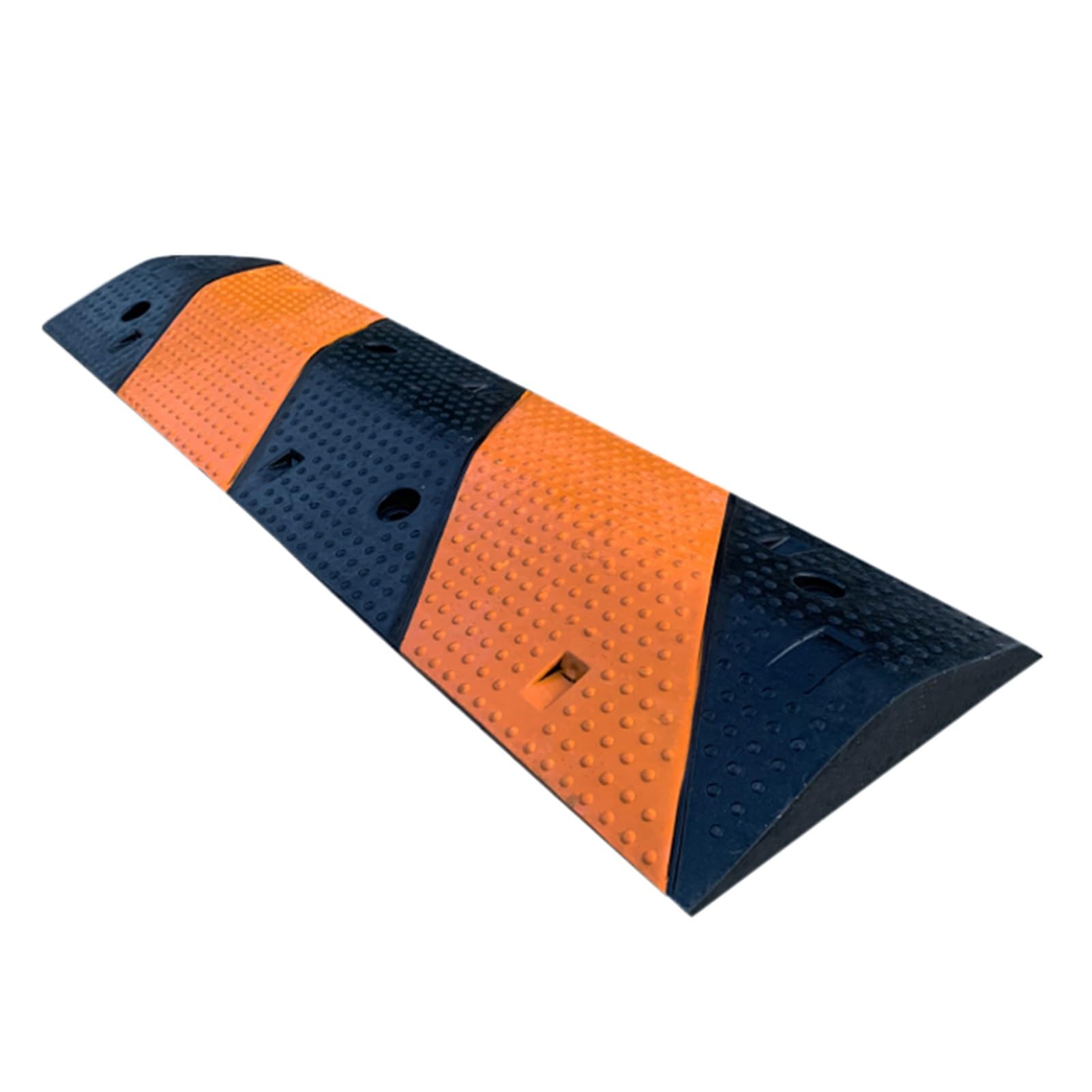 Rubber Speed Bump, Speed Humps For Asphalt Concrete Gravel Driveway Indoor Outdoor 5 Mph 100X30X Cm，100X30X5Cm