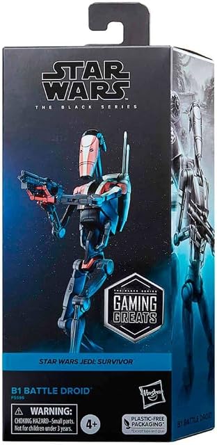 Hasbro B1 Battle Droid Star Wars Figurka, Wielokolorowy, 15 cm