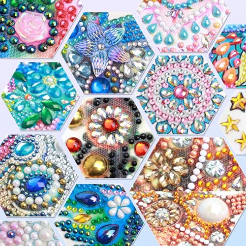 Image of AiYuanzsh 5D Special Shape Diamond Art Kits for Beginners, Diamond Art Painting Kits for Adults Siamese Cat, Crystal Rhinestones Diamond Art for Home Wall Decoration Gift 12x12inch /30x30cm, Animal