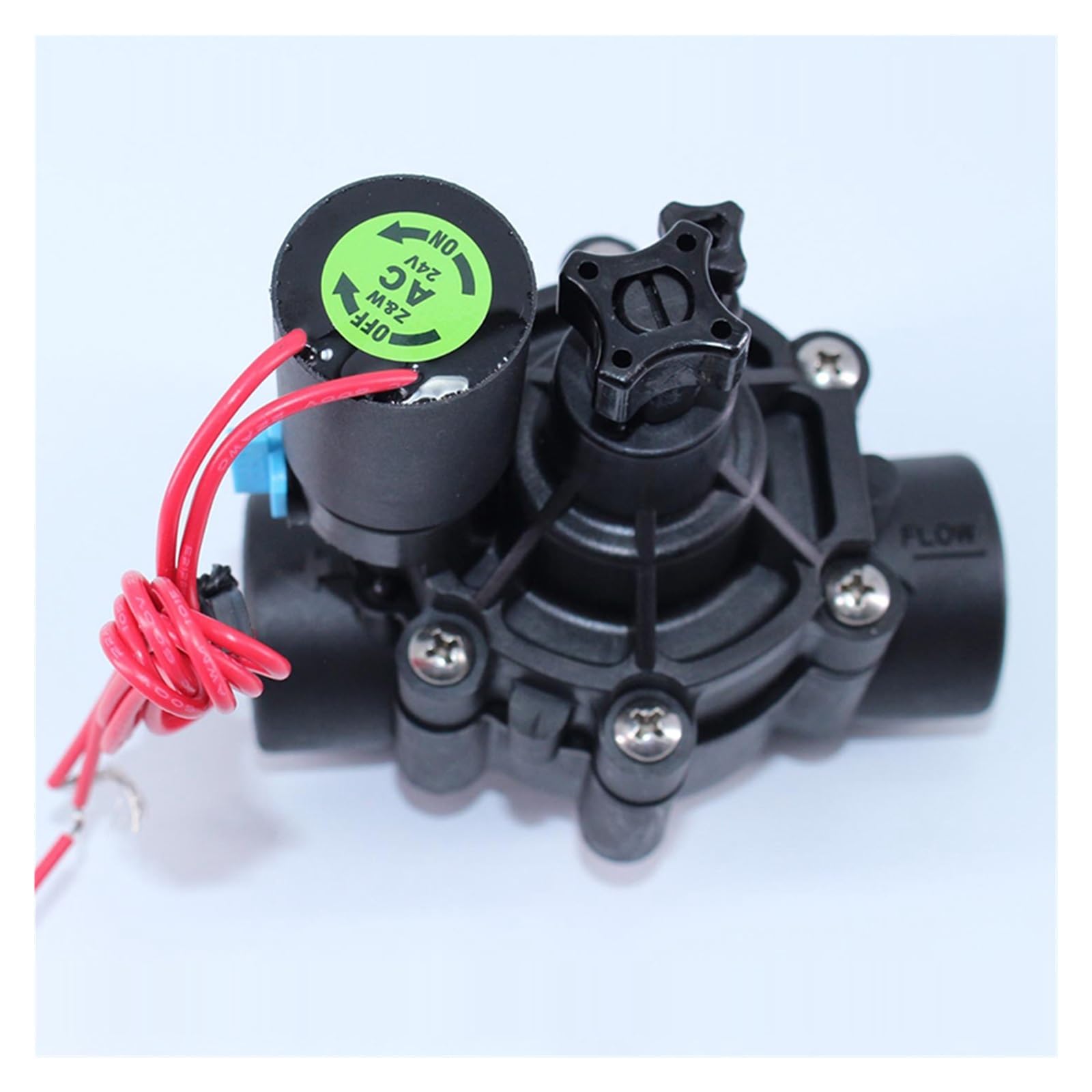 Wasserdurchflussmesser 1-1/4" 1-1/2" Wasserbewässerungsmagnetventil mit Durchflussregelung 220VAC 24VDC 24VAC DC Verriegelung for landwirtschaftliche Bewässerung(DN40)