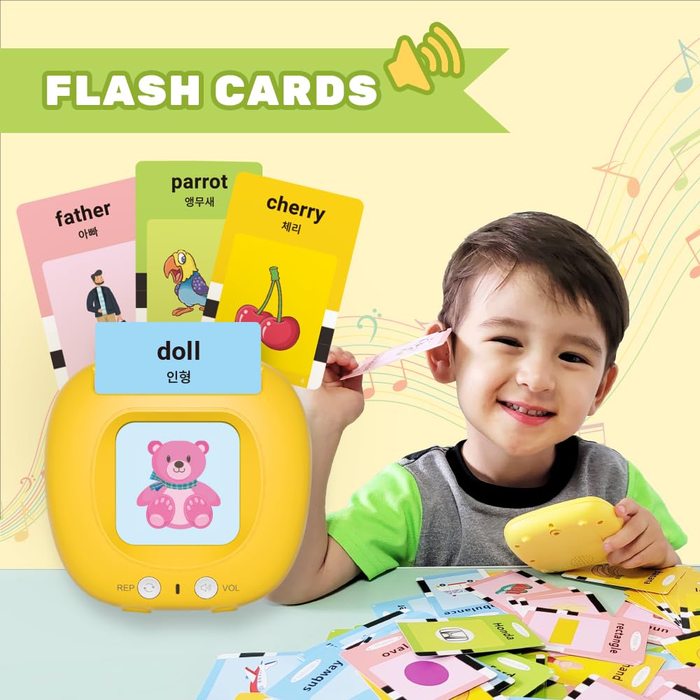 Amazon.com: Premium Korean-English Bilingual Talking Flashcards