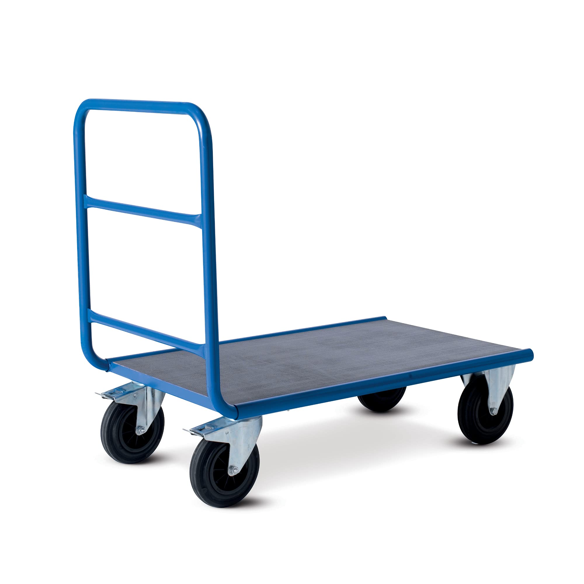 Chariot de manutention en Acier qualité Professionnelle avec Dossier Tubulaire Charge 500kg - 80 x 120 x 100cm PROVOST