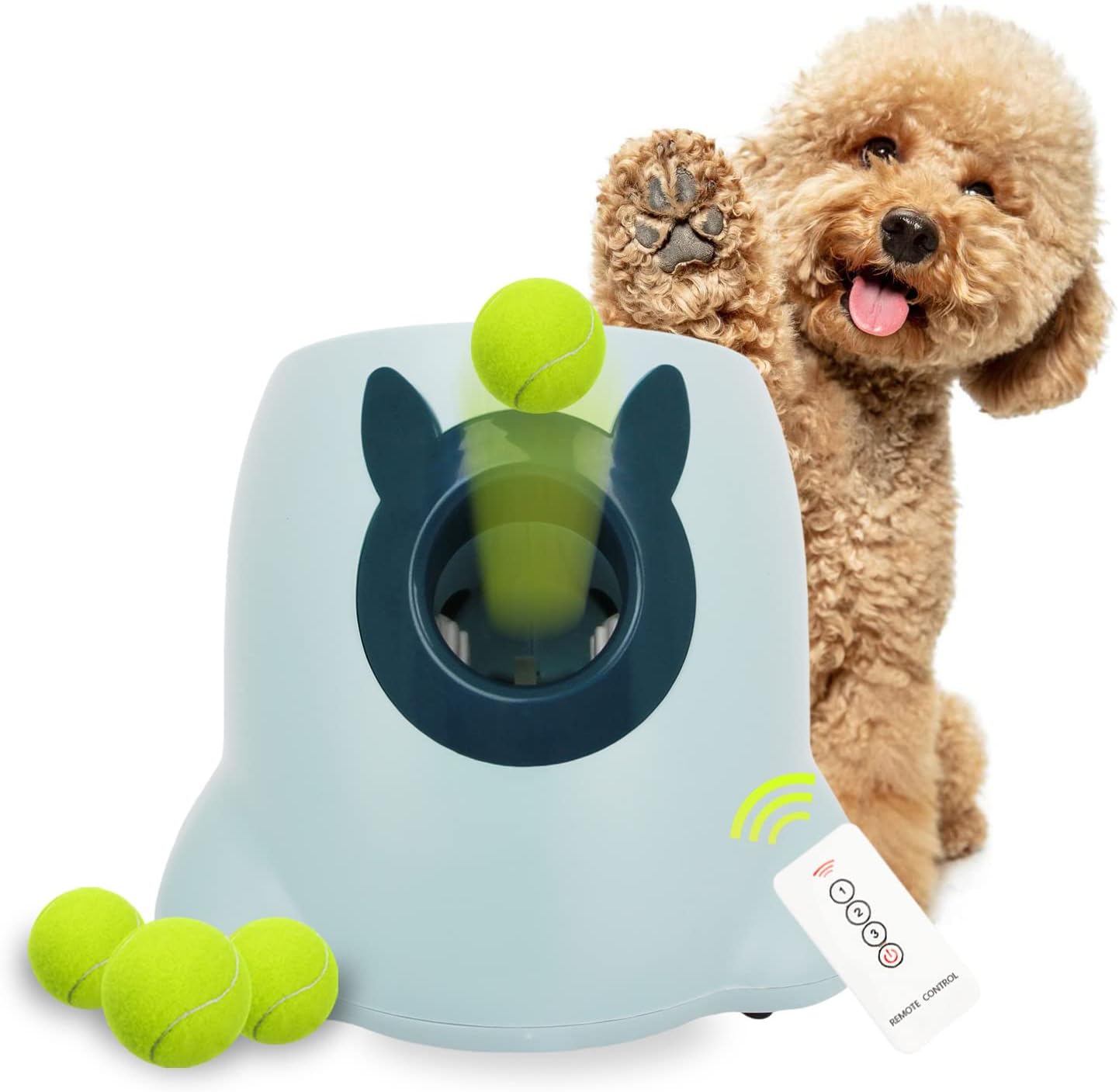 Dog Automatic Ball Launcher Interactive Dog Fetch Machine