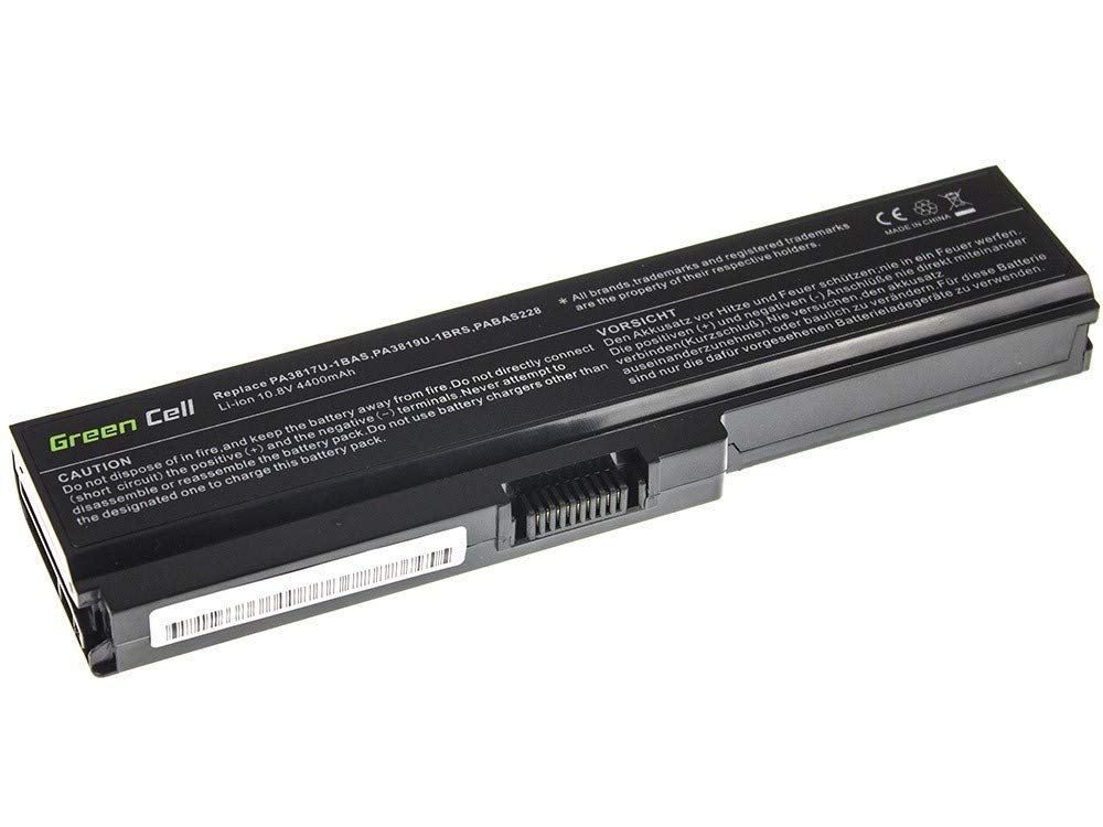 GREEN CELL BATERÍA PARA TOSHIBA SATELLITE C650 C650D C660 C660D L650D L655 L750 PA3817U-1BRS / 11,1V 4400MAH
