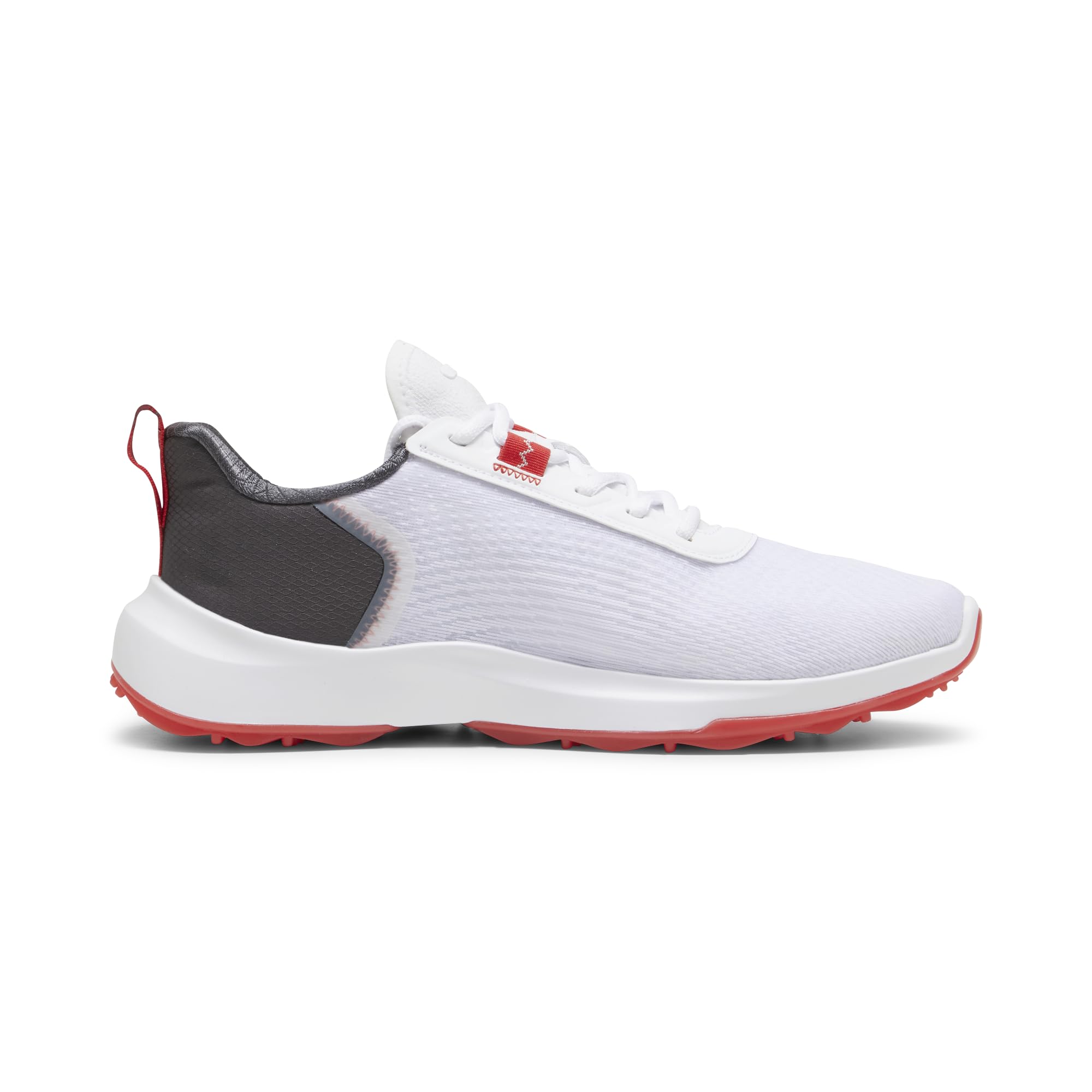 Puma Fusion Crush - Zapatos Deportivos de Golf para Hombre, White/Dark Coal, 42 EU