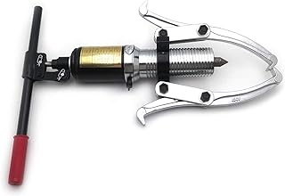 Hydraulic Crimping Tool Set 5 Ton 3 Jaw 360 Degree Flexibility Hydraulic Bearing Gear Puller Wheel Hub Puller Separator Garage Tool for Efficient Electrical Wire Swaging