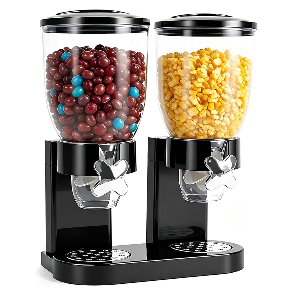 Dispensador de cereales y botes herméticos para organizar la despensa y tus desayunos diarios
