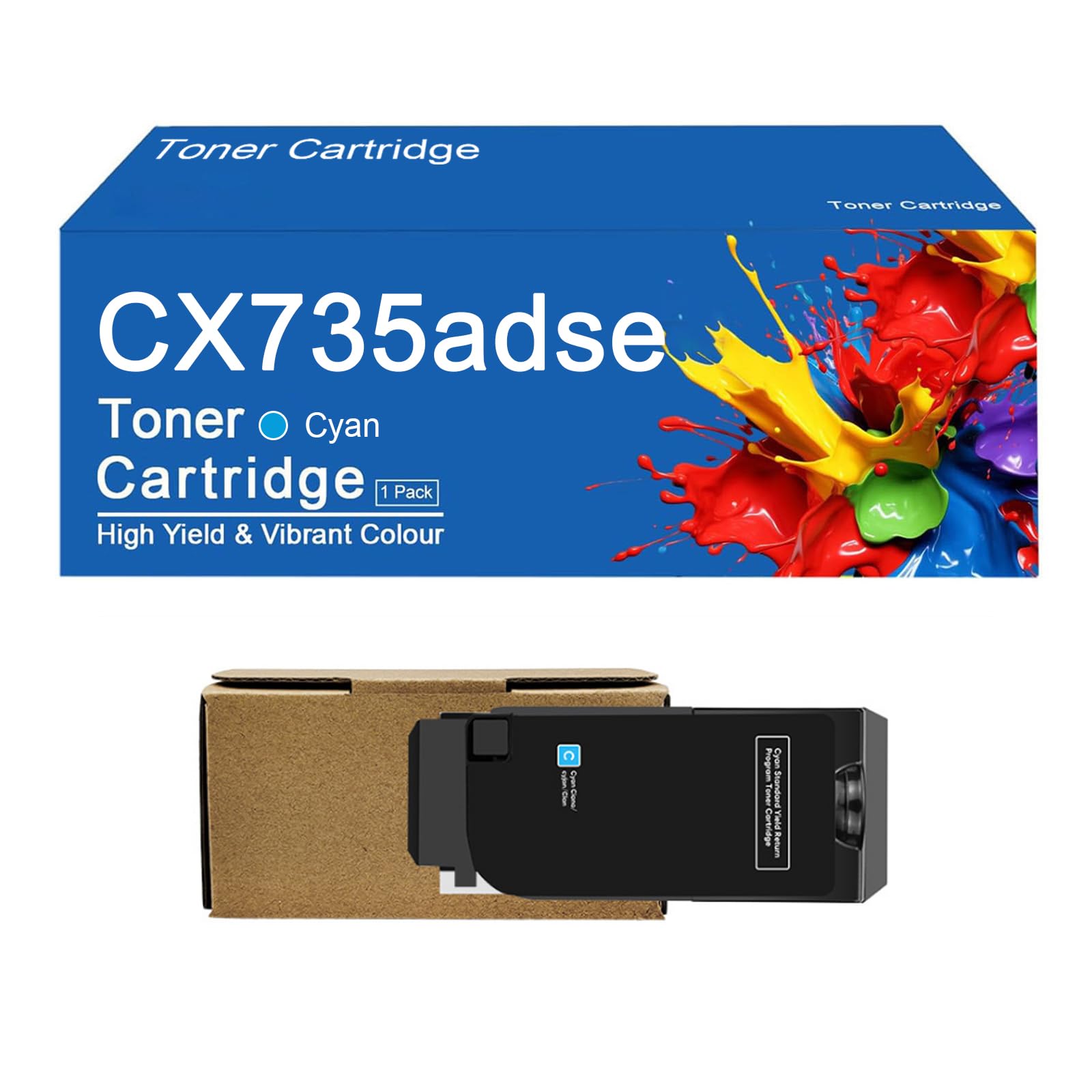Cartuccia toner a 4 colori CX735adse, alta capacità 28000 pagine.