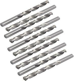New Lon0167 6.5mm Dia Featured 100mm Length HSS reliable efficacy Straight drill hole Twist Drill Bit Drilling Tool 10pcs(id:c2e dd 14 f08)