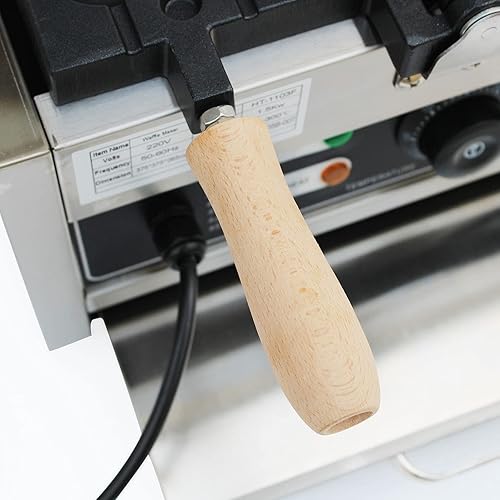 Miniatura 8 de Máquina comercial de 42 piezas para hacer gofres de bolas de dona, máquina antiadherente para panadería, huevos y perritos calientes, 1500 W para