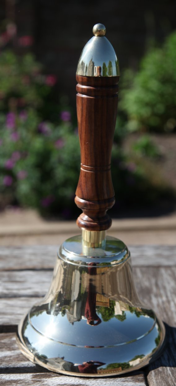 Thorness Classic Extra Large Traditional School Hand Bell