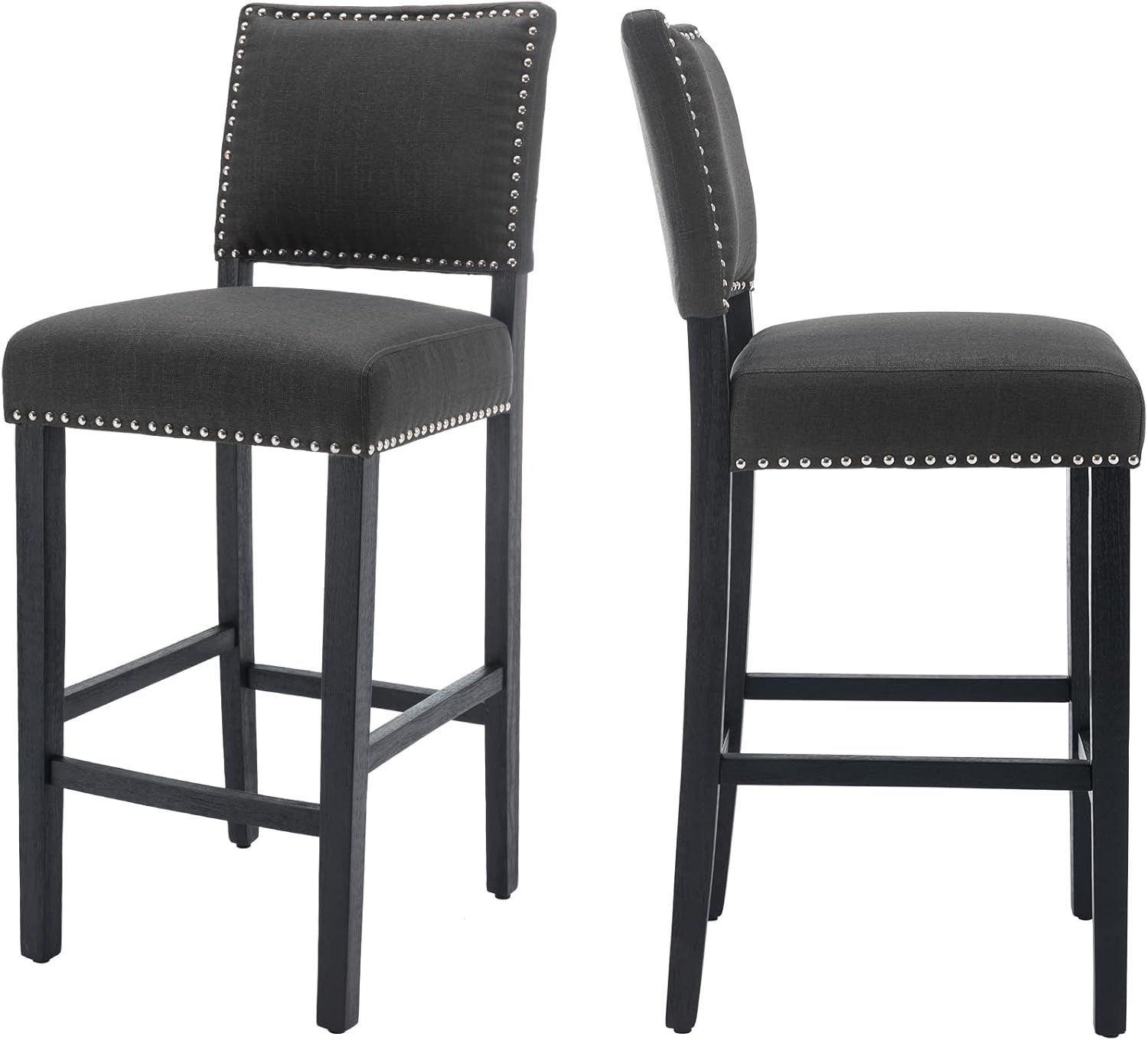ABET 29 inches Bar Stools Set of 2, Counter Height Dining