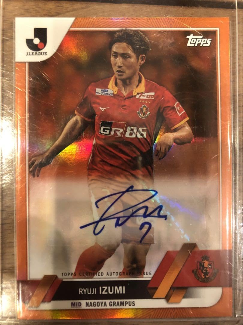 Jリーグ特別トレーニングカードtopps　和泉竜司【直筆サイン】 Amazon.co.jp: Jリーグ特別トレーニングカードtopps 和泉竜司