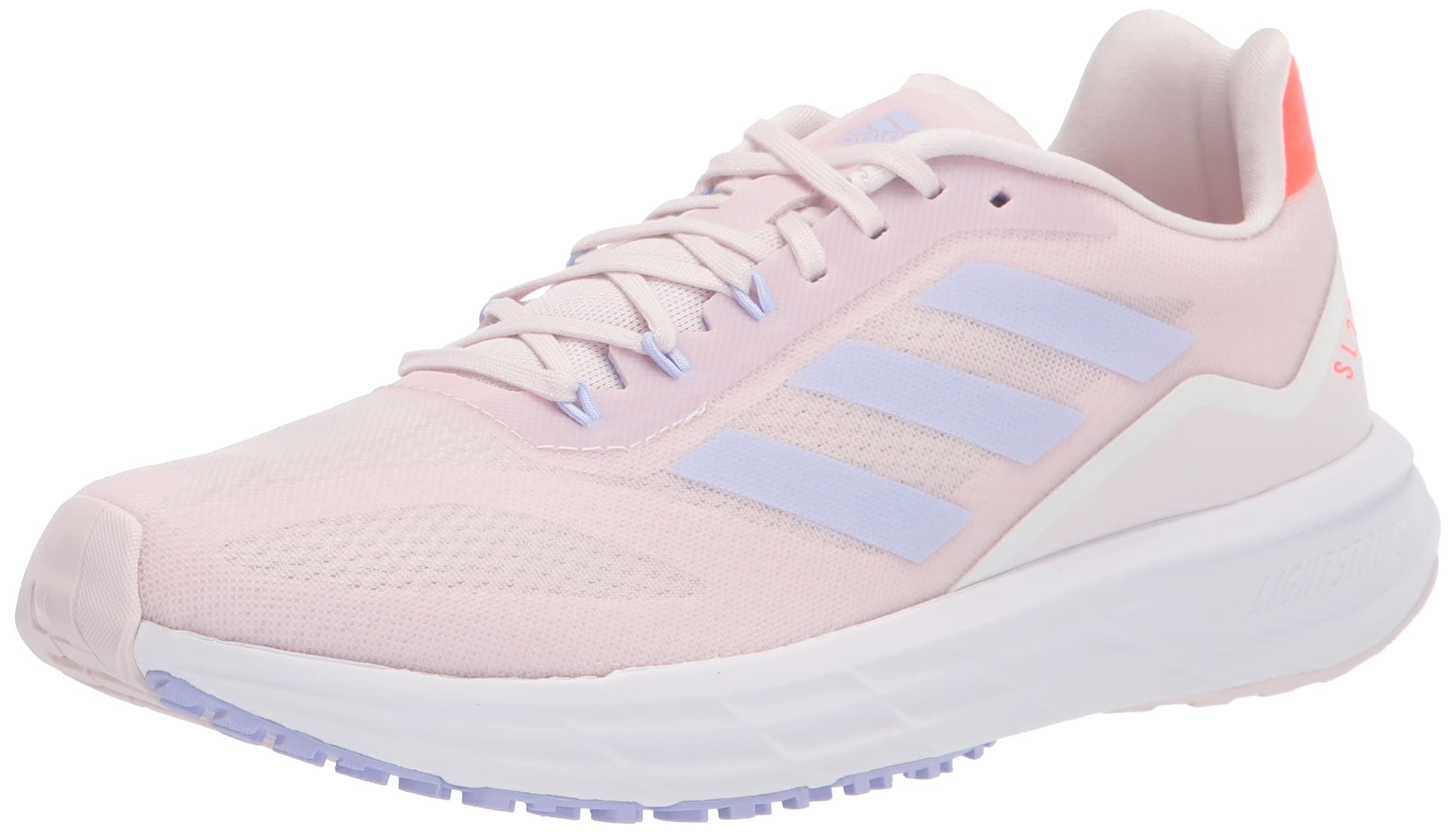 adidas Women's Sl20.2 Running Shoe, Orchid Tint/Violet Tone/Solar Red, 10