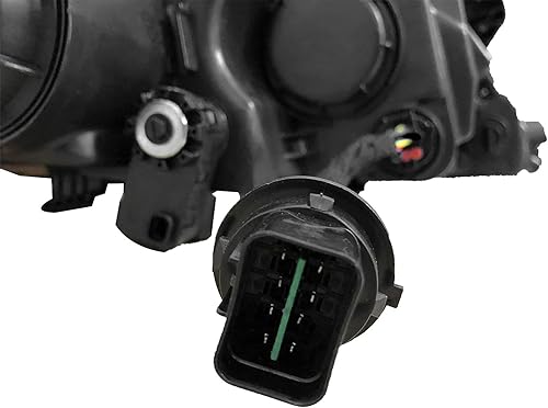 Miniatura 5 de AutoModed Aftermarket - Conjunto de faros delanteros halógenos con bombillas que reemplaza 921014C500 921024C500 KI2502175 KI2503175 Compatible con