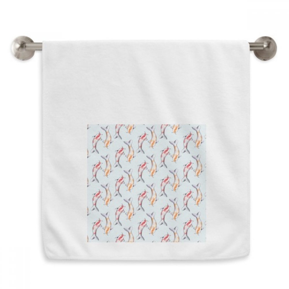 Serviette moelleuse poissons chinois traditionnels paquets de linge blanc de haute qualité