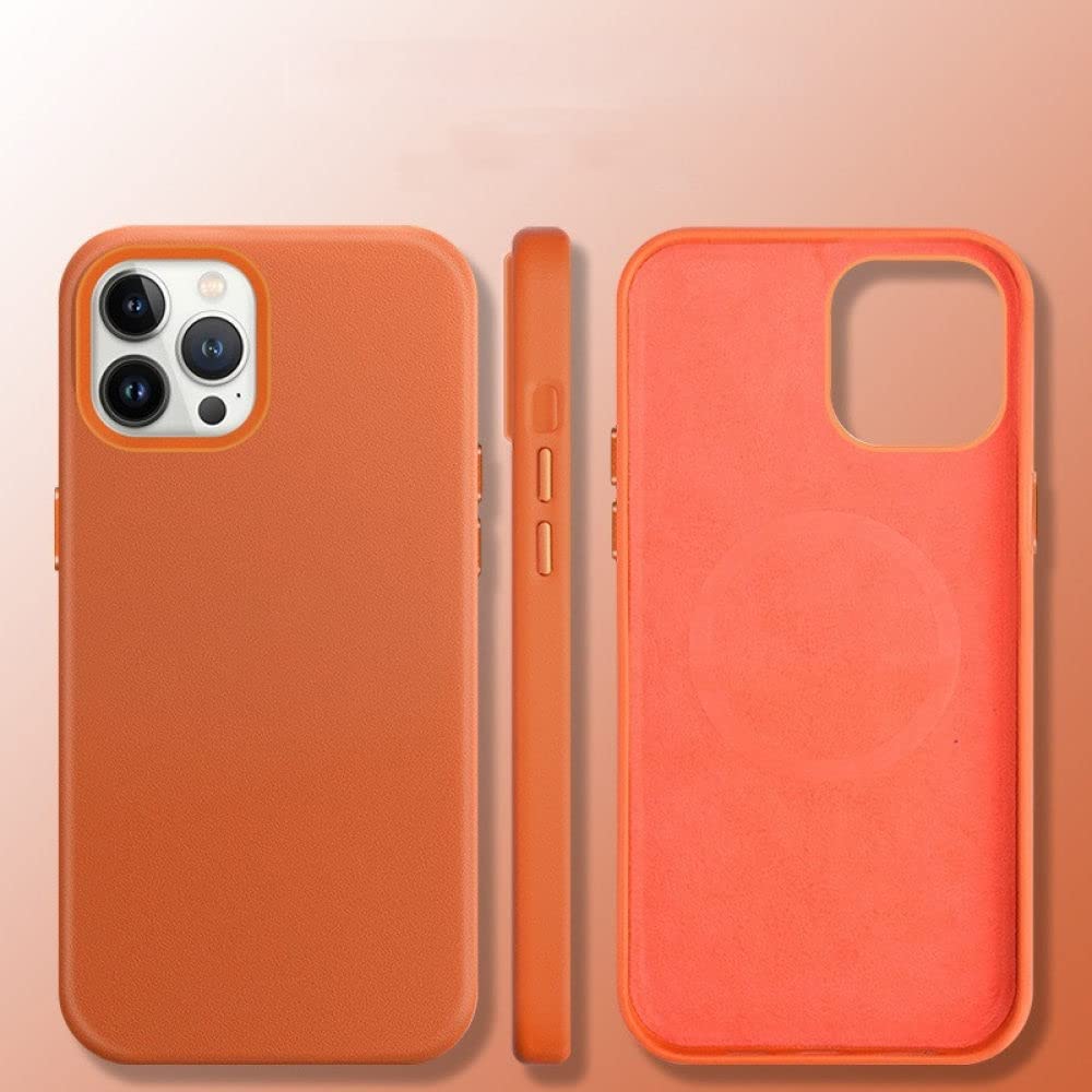 Custodia Premium Per IPhone 12 In Pelle E Metallo Argento - Ultra Sottile, Protettiva Ed Elegante! - 4