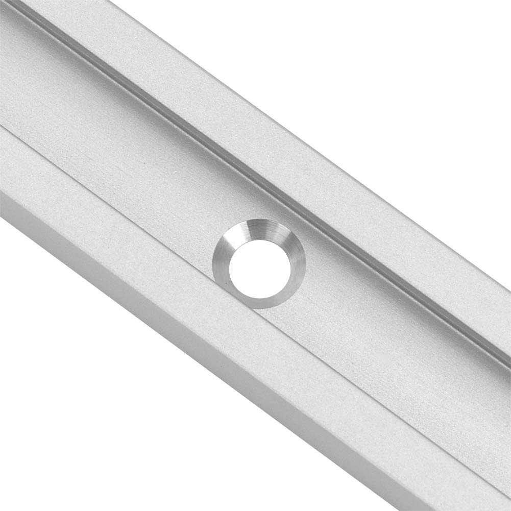Rail En T En Alliage D'aluminium - Dalle De Glissière 450 Mm Pour Scie à Table, Routeur, Perceuse à Colonne - 11