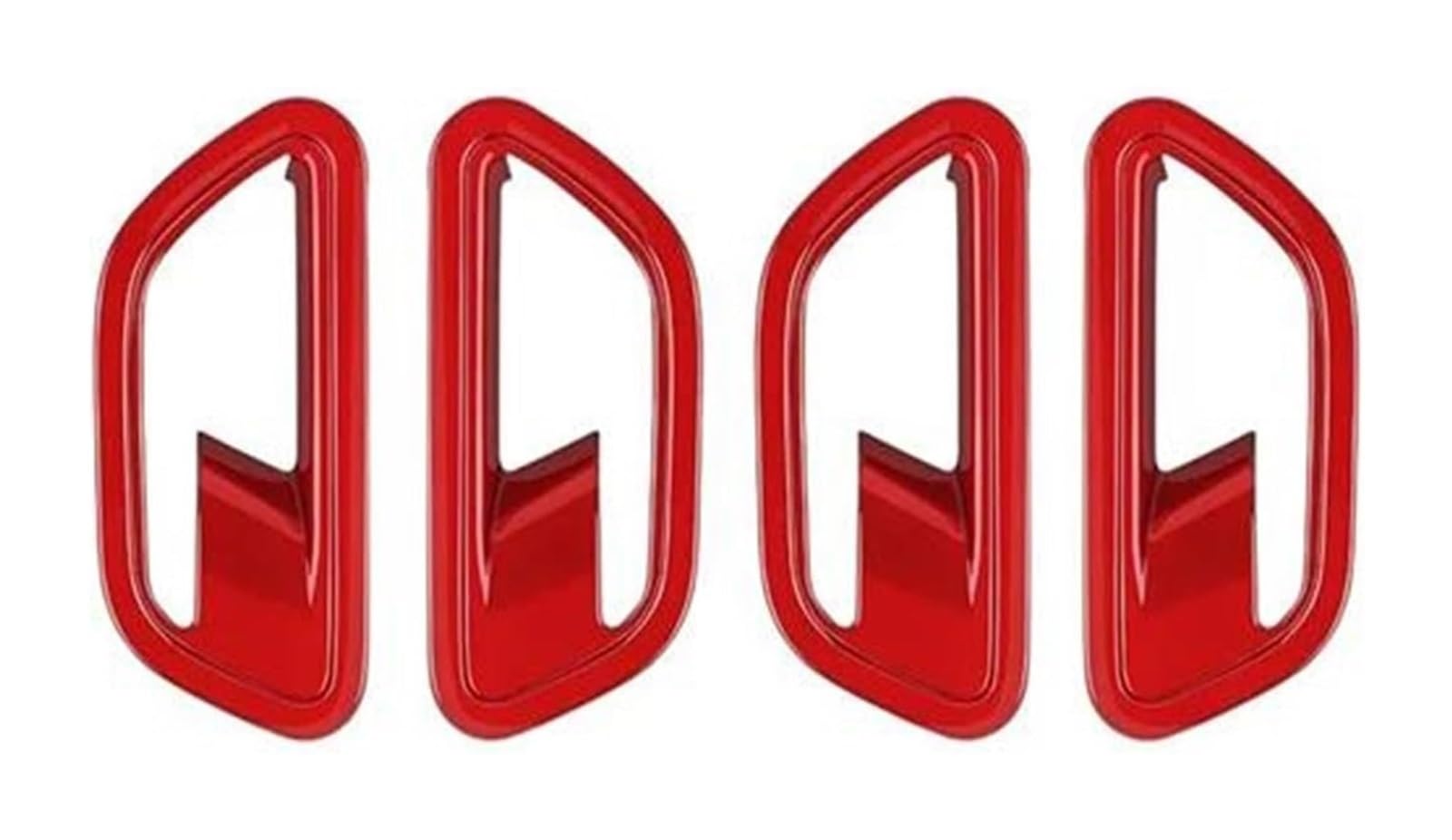 TYTYASS Inner Door Handle for Hyundai for KONA 2024+ Car Interior Door Handle Bowl Cover Trim Decoration Stickers Accessories