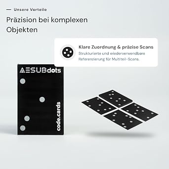 AESUB code.cards - High Reflective Retro Diameter 6 mm (1 Set)