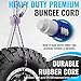 GOEASY0312 Premium Bungee Cords Heavy Duty - 20 pcs Bungee Cords with Hooks in A Storage Jar Includes 10