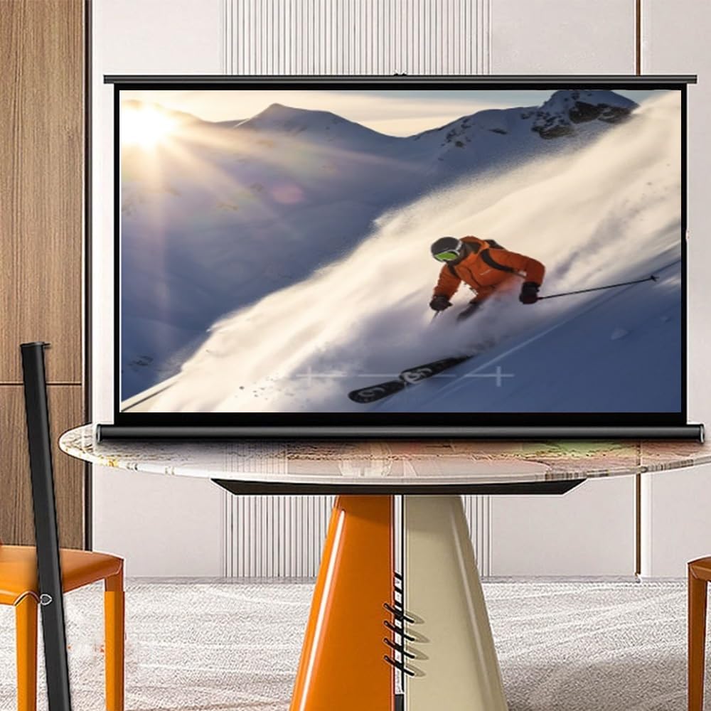 Schermo di Proiezione da Tavolo 20'' 30'' 40'' 50'' Portatile