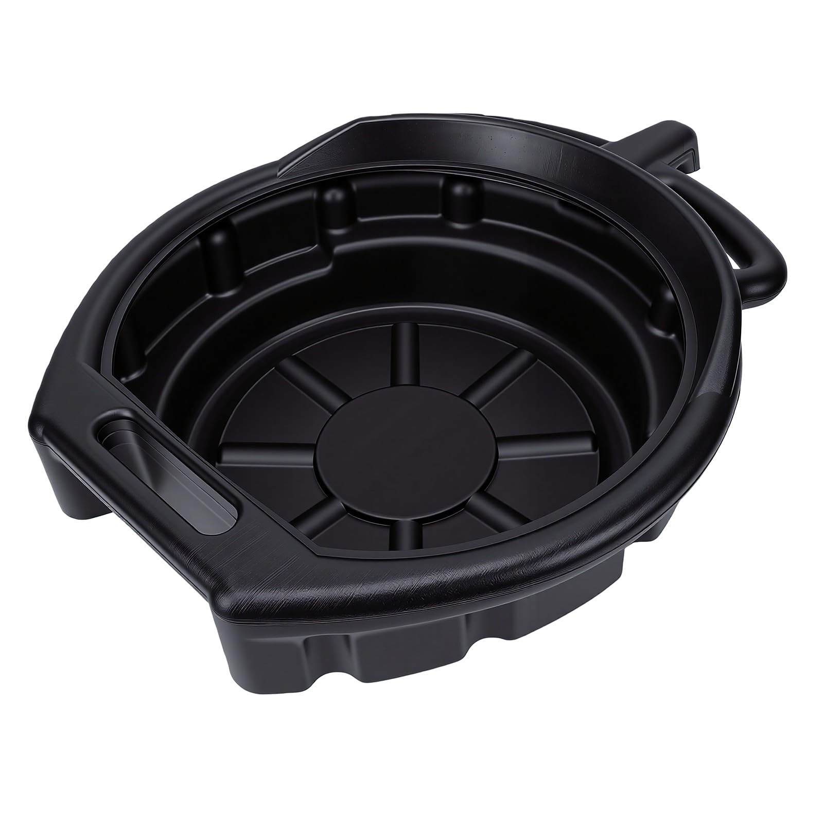 CHICIRIS Bandeja de Drenaje de Aceite de 15 litros, Recogedor de Goteo de Aceite Antisalpicaduras con Boquilla Vertedora para Coche, Motocicleta, Camión