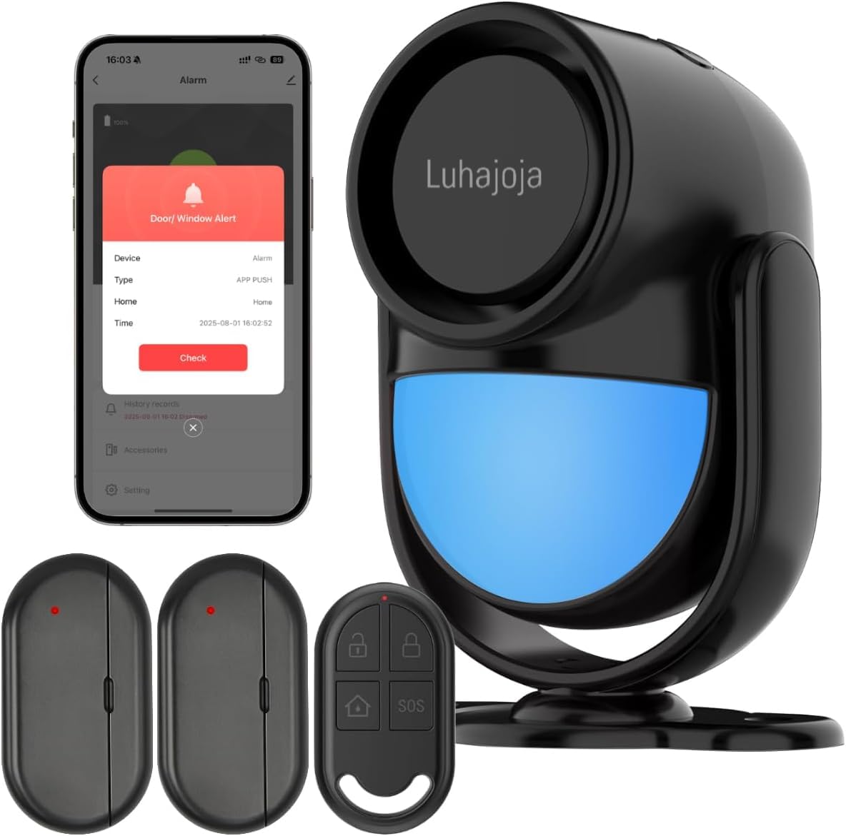 Photo 1 of Luhajoja WiFi PIR Motion Sensor Alarm Kit