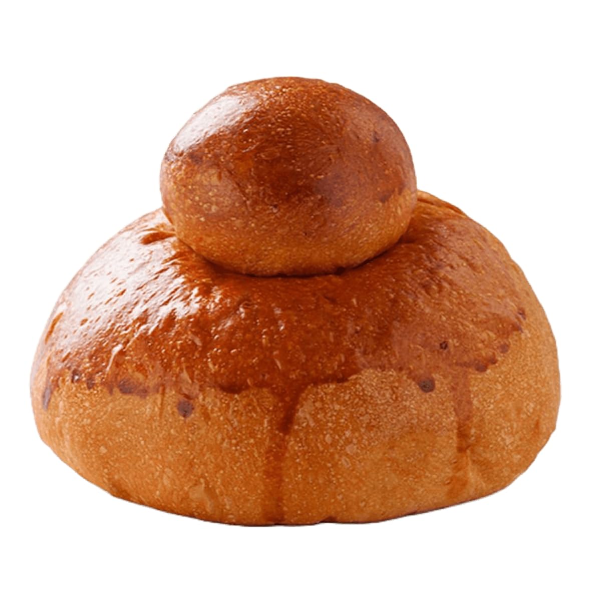 Brioche Siciliana Cu Tuppo, Brioches Artigianali per Granite e Gelati, Prodotti Tipici Siciliani Confezionati Singolarmente 26 Pezzi