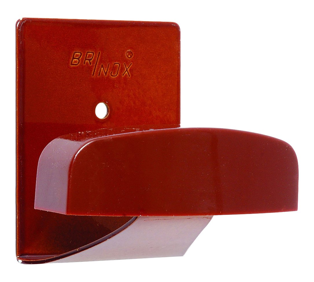 BRINOX - Mini Cintre Adhésif 5.2x4.4x2.1 Cm Laqué Blanc