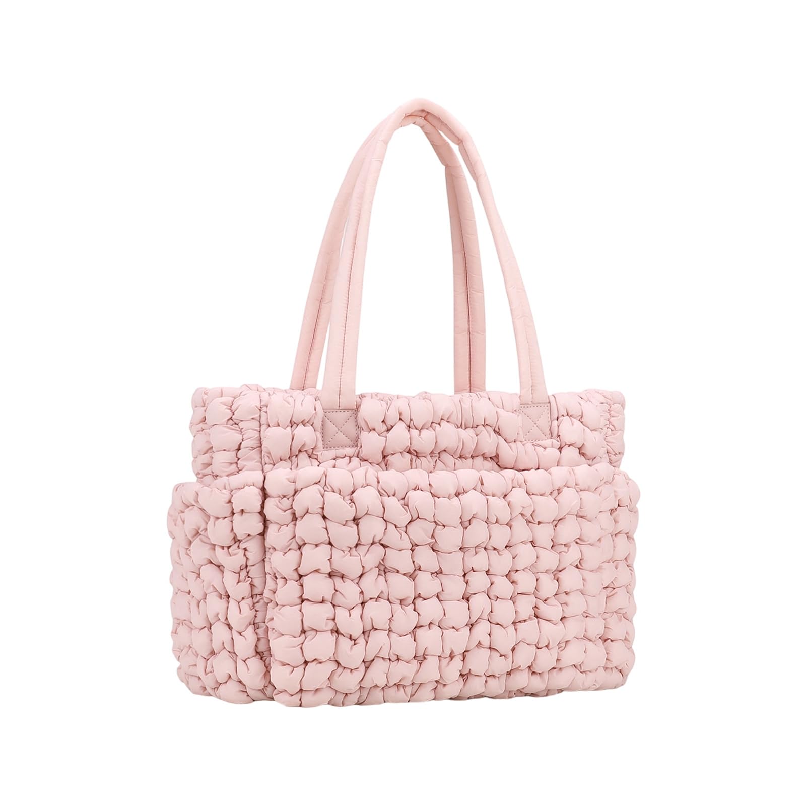 Bolsa organizadora de pañales de nailon a prueba de agua con gran capacidad y elegante correa de asa para mamá, viajes, bolsa esencial para bebé