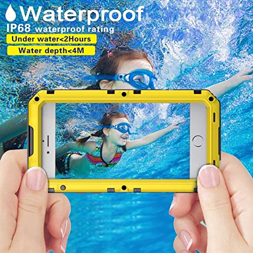 Coque antichoc iPhone 6S Plus protège écran intégrale métal