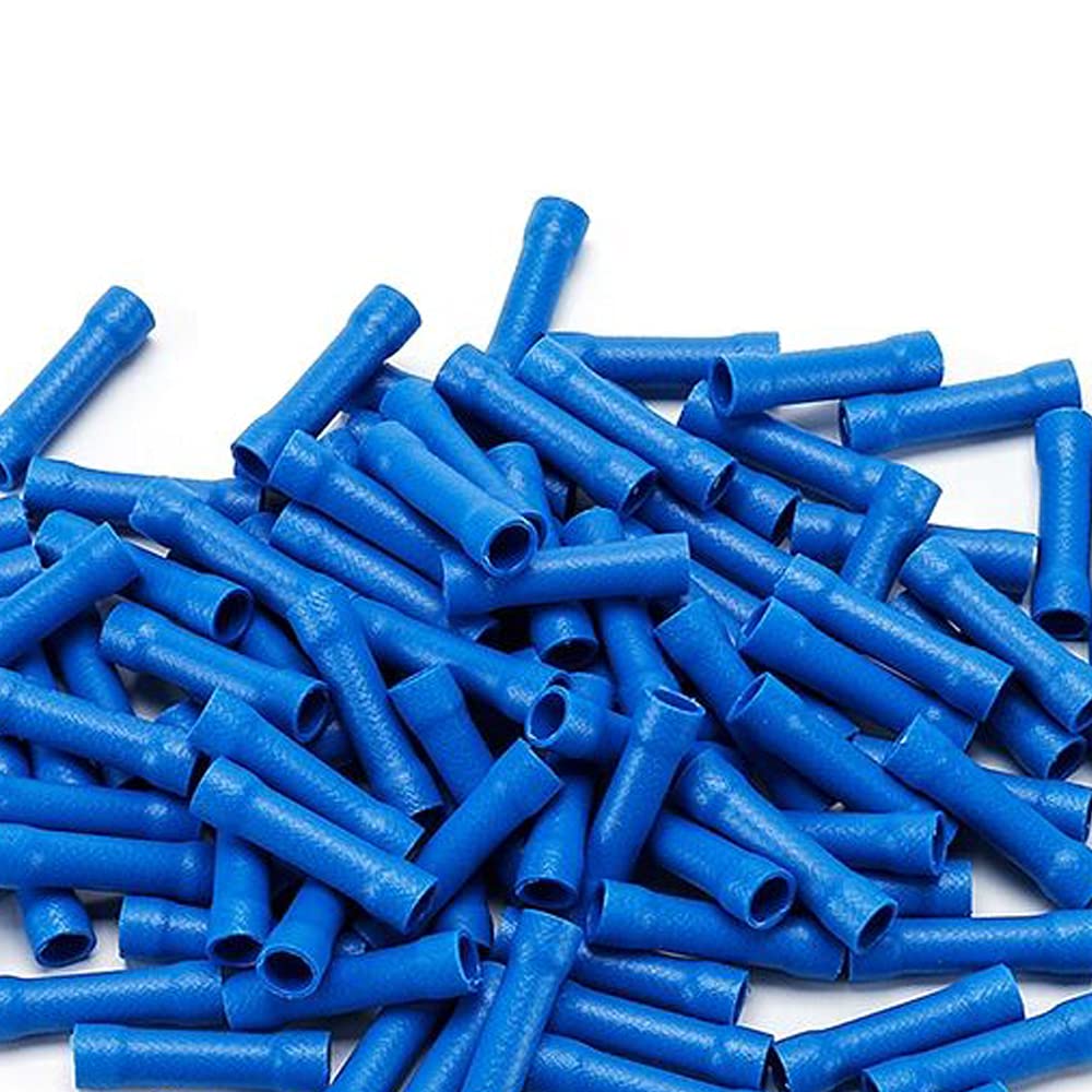 Cavo Elettrico 80 Pezzi Connettori A Crimpare - Set Terminali Vanga Maschio/ Femmina Per Cablaggi Elettrici Connettori Isolati Nylon - Foto 3