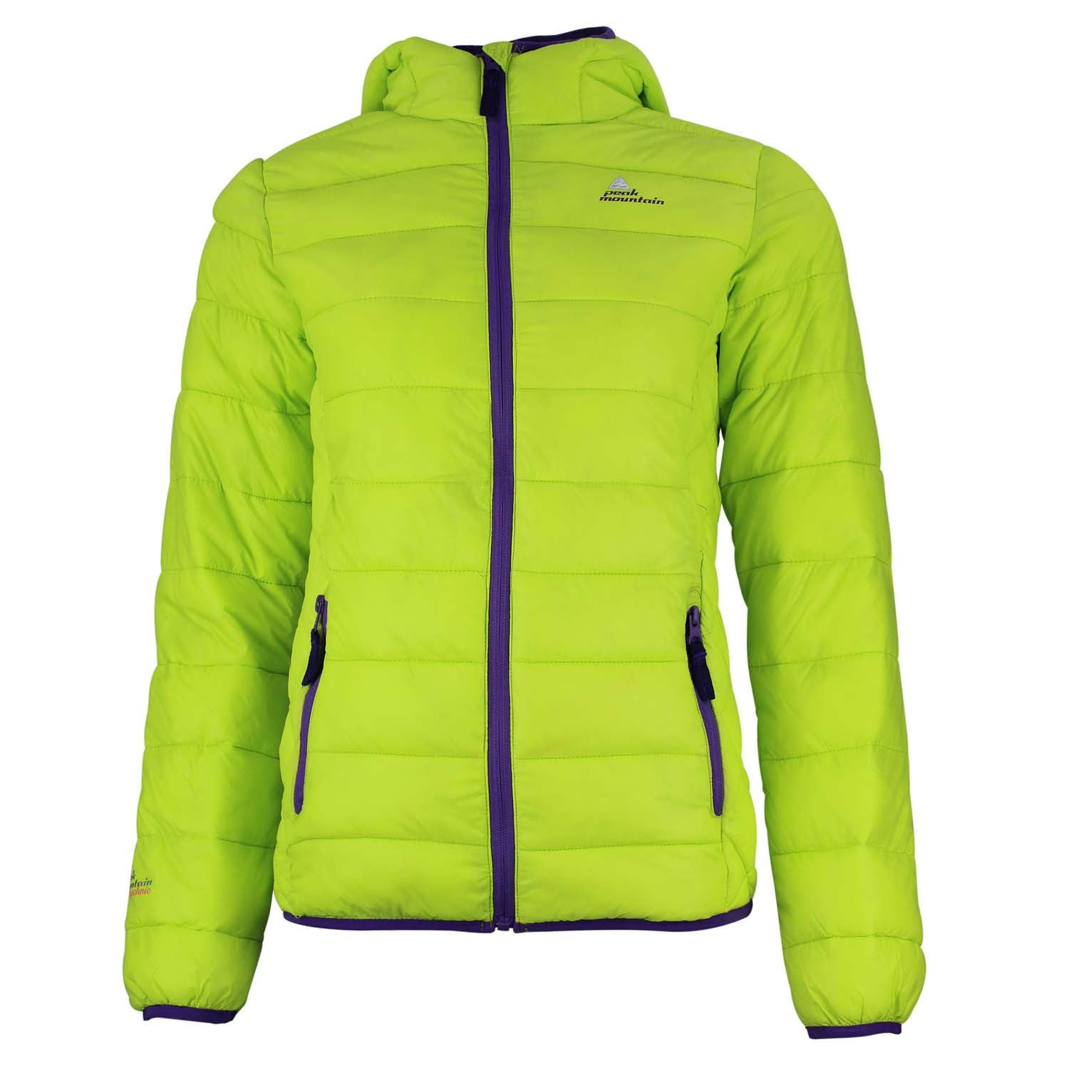 Peak Mountain - Doudoune Fine Fille GALISEO-anis-14 Ans