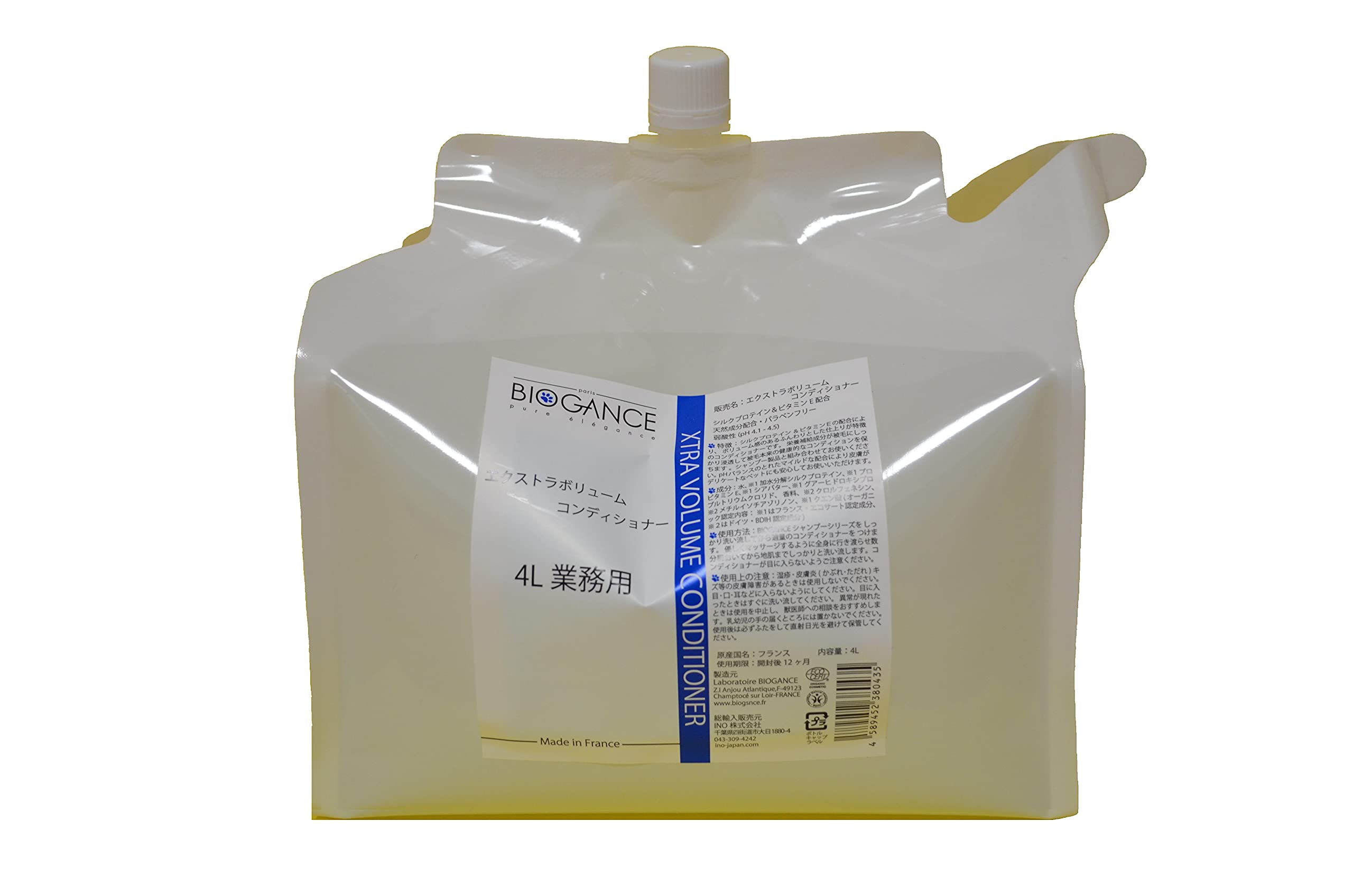 BIOGANCE エクストラボリューム コンディショナー 4L INO株式会社 【公式通販】
