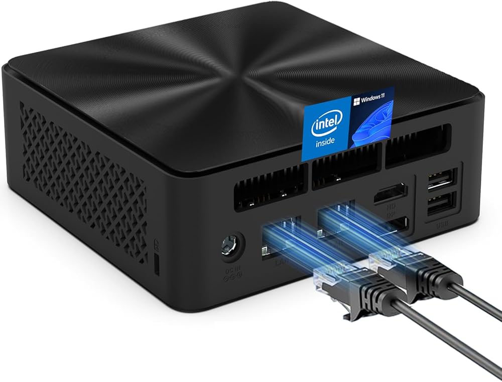Mini PC, Intel Alder Lake N100 (up to 3.4GHz), 16GB RAM 512GB M.2