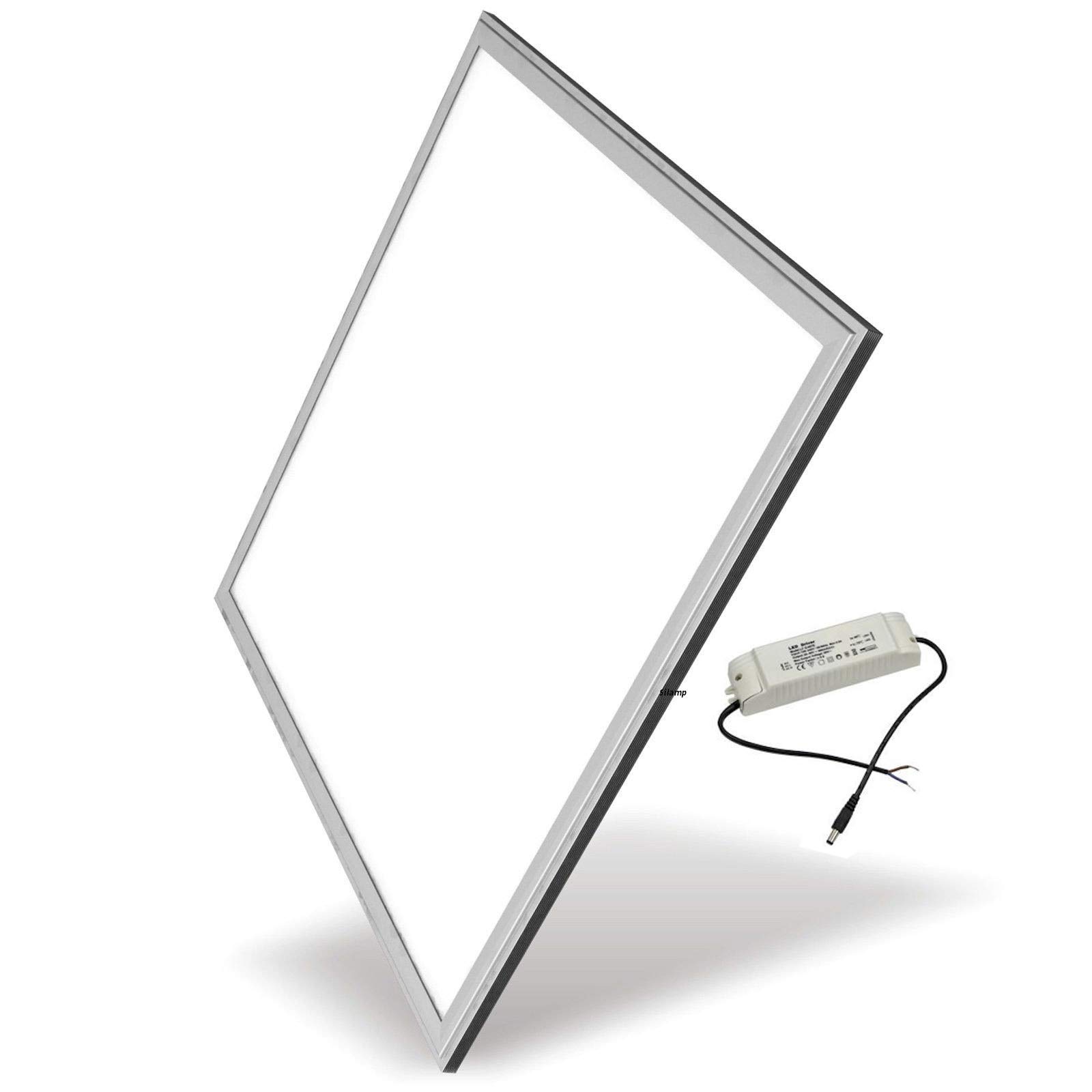 LAMPADA PANNELLO A LED 48W QUADRATO 60X60 CM PLAFONIERA AD INCASSO LUCE BIANCA | Leroy Merlin