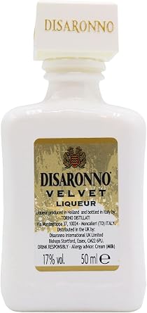 Disaronno Velvet 17% - Made In italy - Awarded The Superior Taste Award by the International Taste & Quality Institute - 50ml