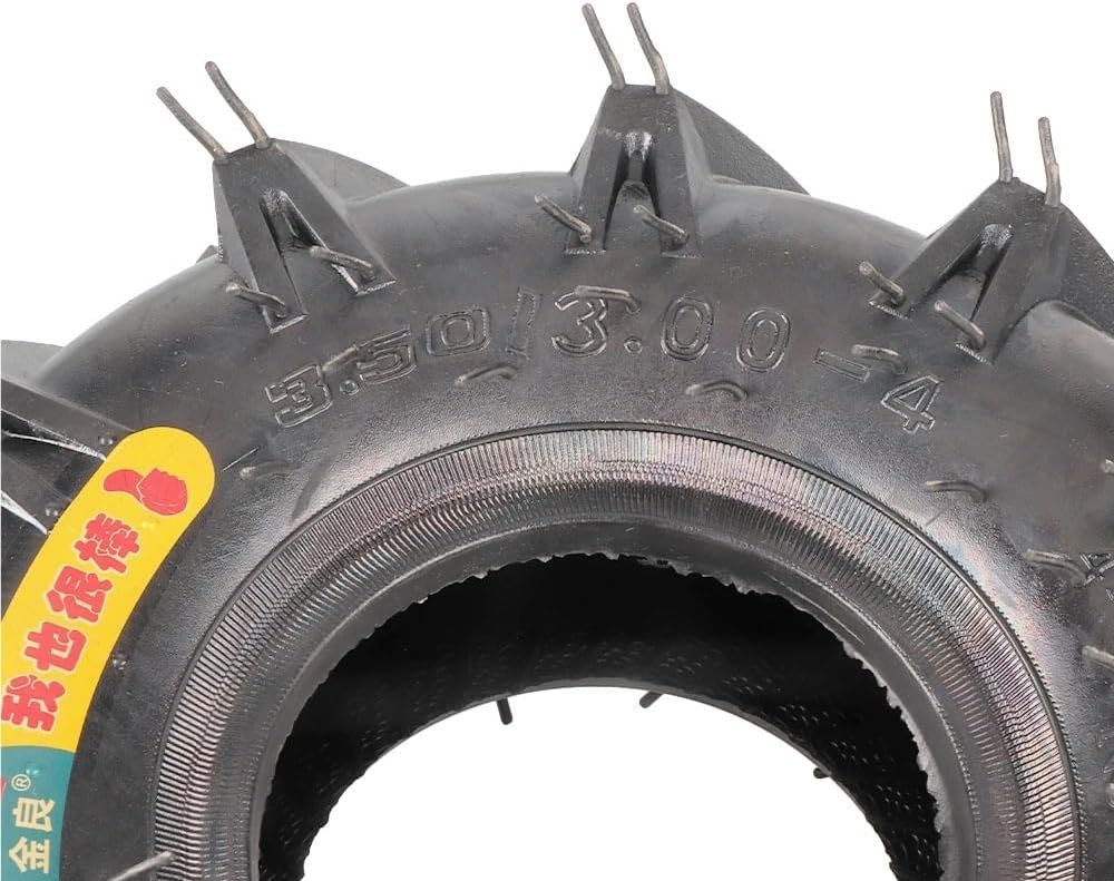 3.50/3.00-4 Inches Thickened Rubber Wear Resistant Outer Tire Inner Tube Fit For ATV UTV Quad Bike Scooter Motorcross Parts