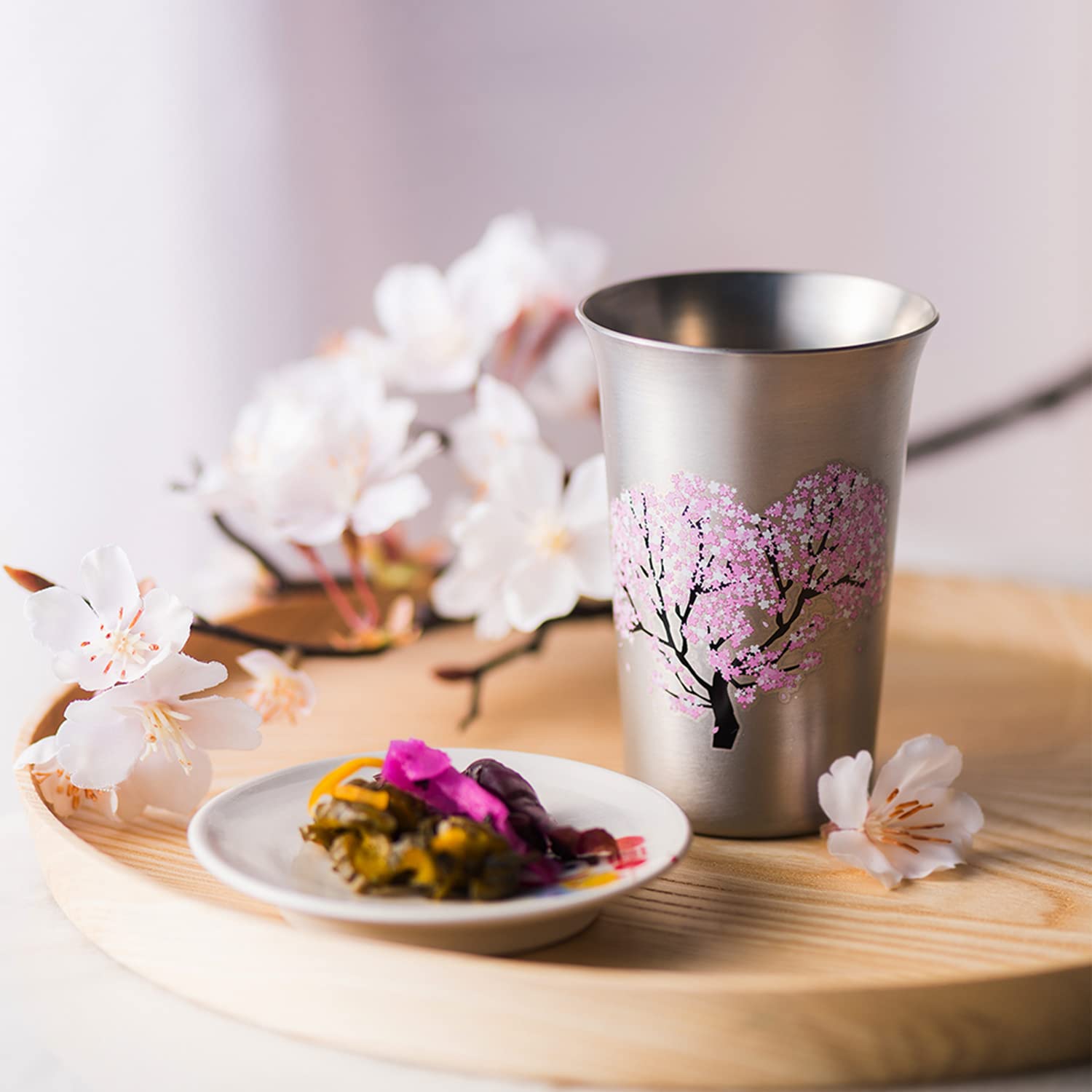 シーグラスアート　♡sakuraカクテル　ほろよい気分♡　♡sakura咲く♡ シーグラスアート ♡sakuraカクテル ほろよい気分♡ ♡sakura咲く♡