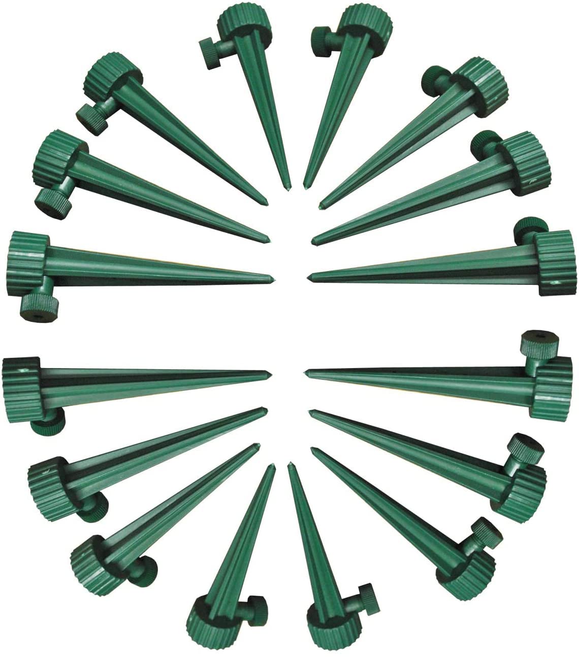 Selections Bottle Irrigation Kit With Tap Adjusted Flow Plant Self Watering Dripper - Pack of 16