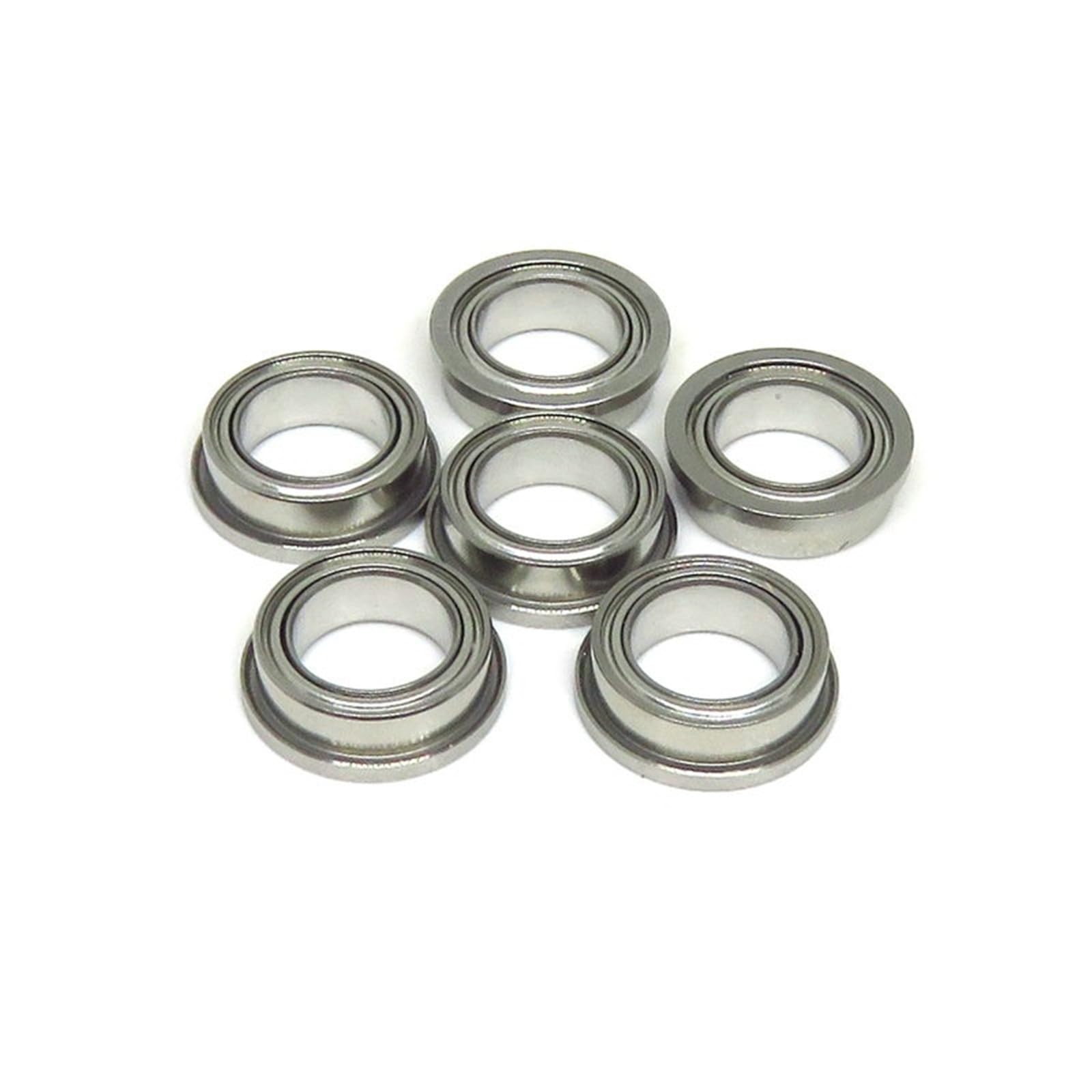 Roulement hybride céramique à bride en acier inoxydable SFR133 ZZ 2,38 x 4,762 x 2,38 mm R133 FR133 SFR133C Z(SFR168C-ZZ)