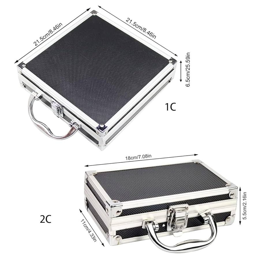 Amazon.co.jp: ジュラルミンケース アタッシュケース 小型アルミ