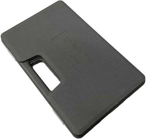 Miniatura 7 de Juego de grifos y troqueles métricos HSS de 0.118 in - 0.472 in, 40 unidades