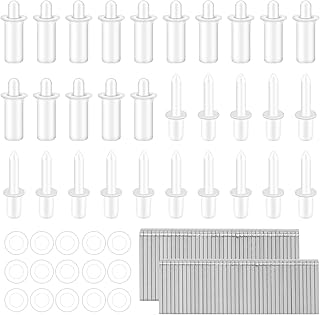 125 PCS Repair Plantation Shutters Tool Set, Plantation Shutter Louvers Staples Replacement Repair Pins,0.75inch